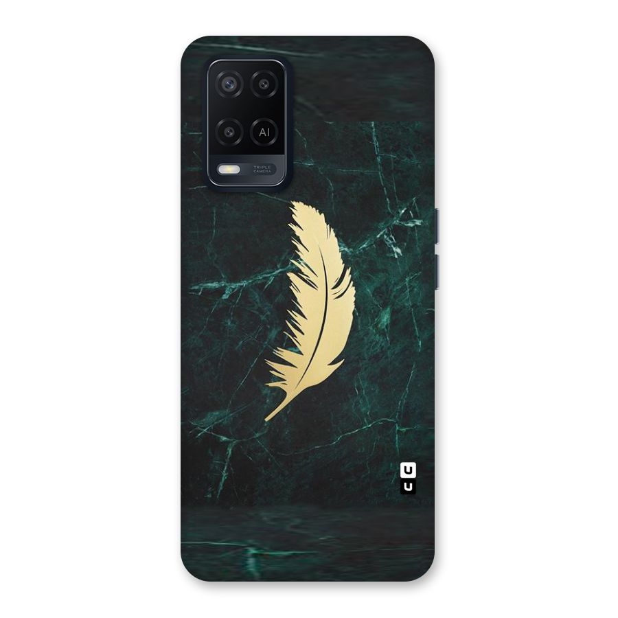 Golden Leaf Back Case for Oppo A54