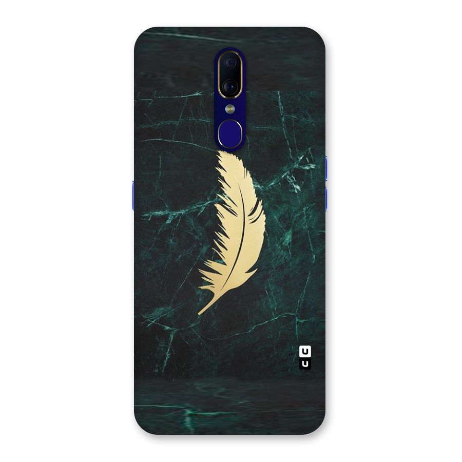 Golden Leaf Back Case for Oppo A9