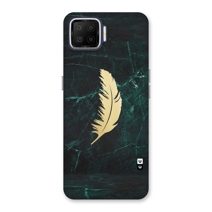 Golden Leaf Back Case for Oppo F17