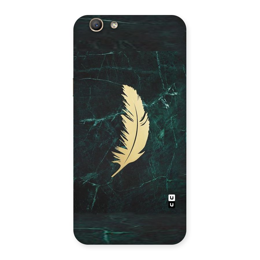 Golden Leaf Back Case for Oppo F1s