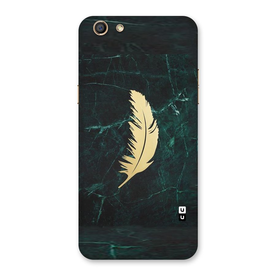 Golden Leaf Back Case for Oppo F3