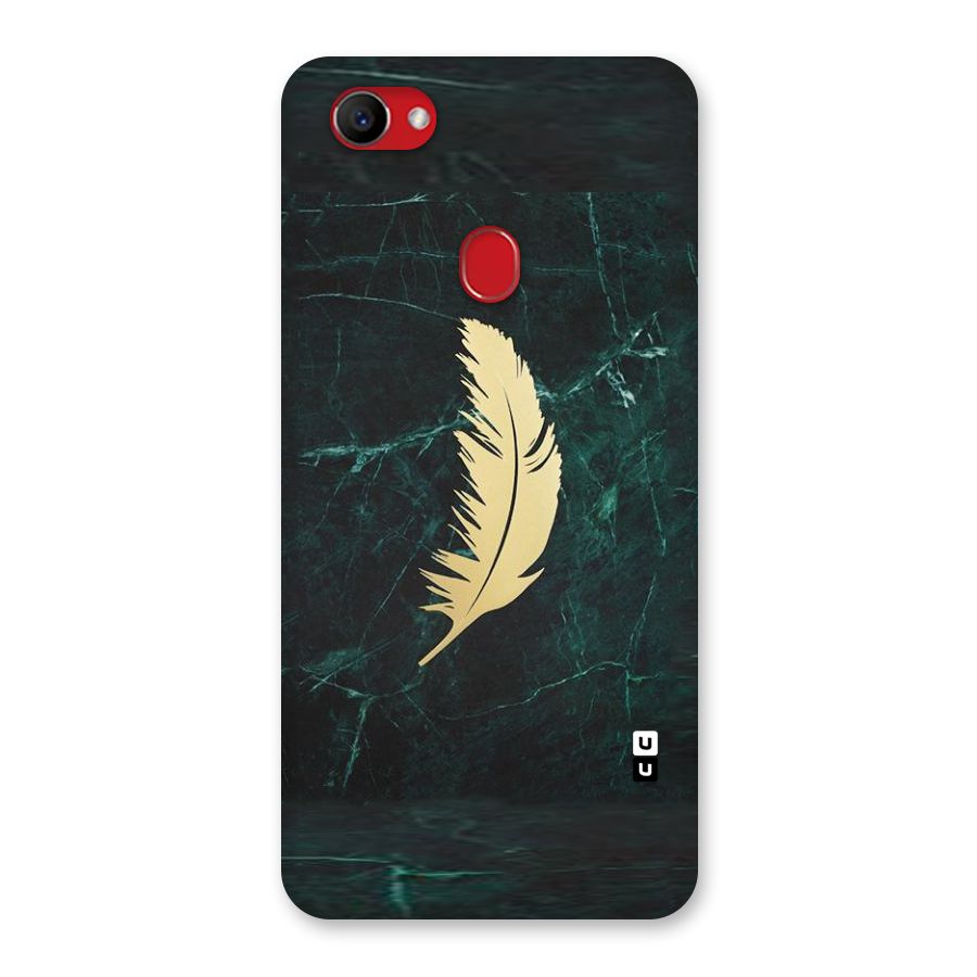 Golden Leaf Back Case for Oppo F7