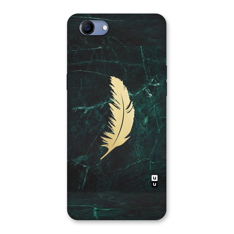 Golden Leaf Back Case for Oppo Realme 1