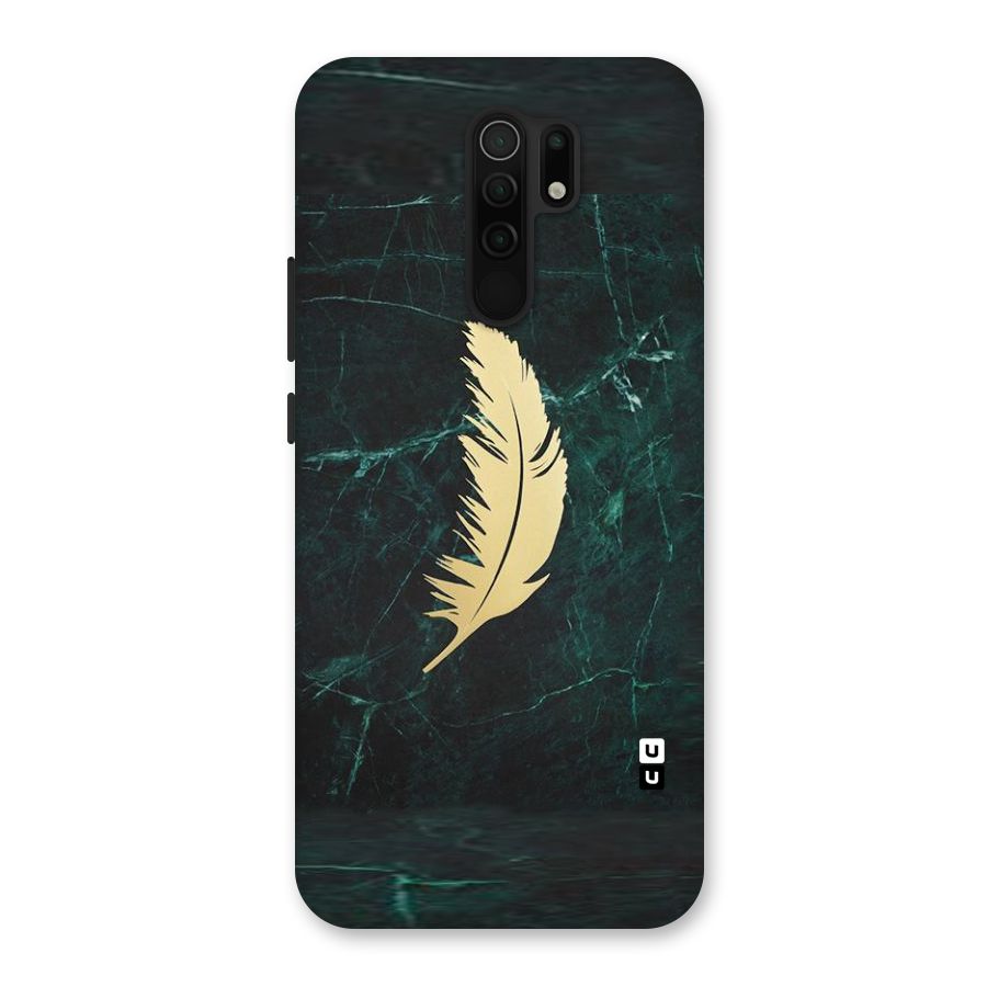 Golden Leaf Back Case for Poco M2