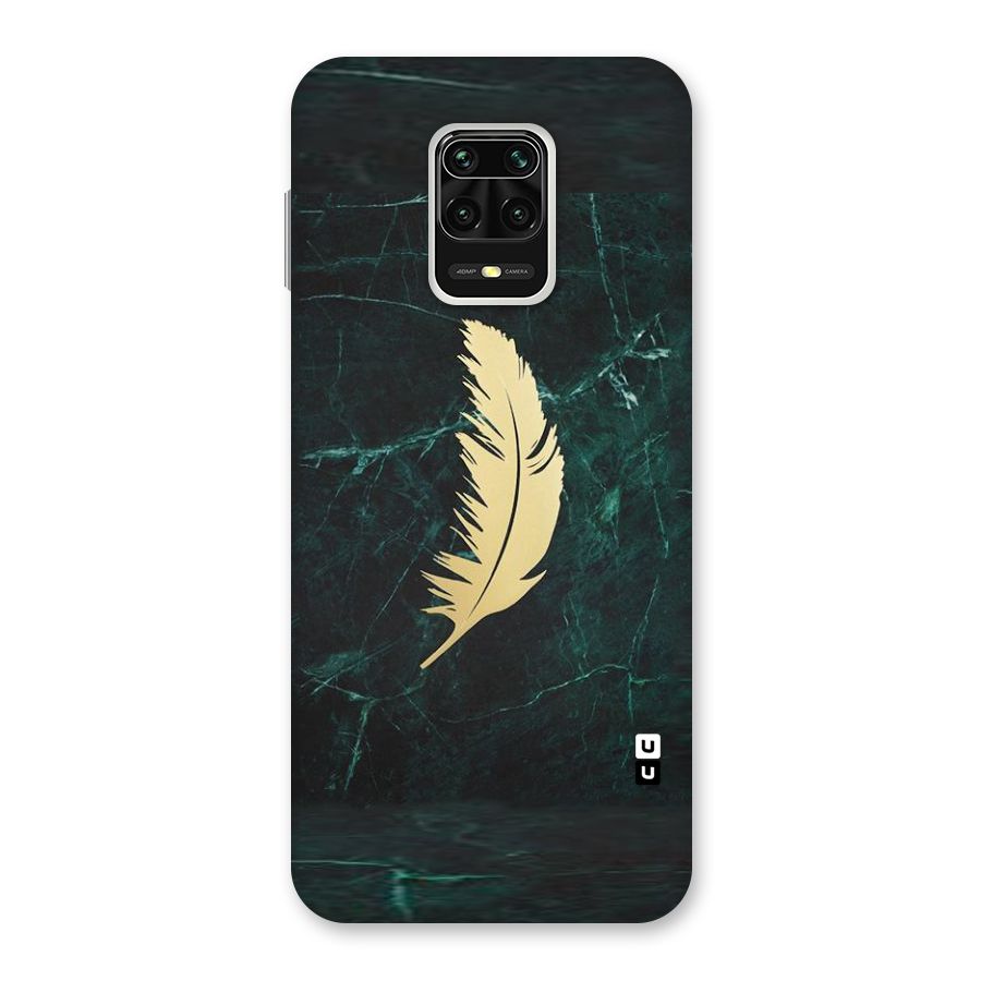 Golden Leaf Back Case for Poco M2 Pro