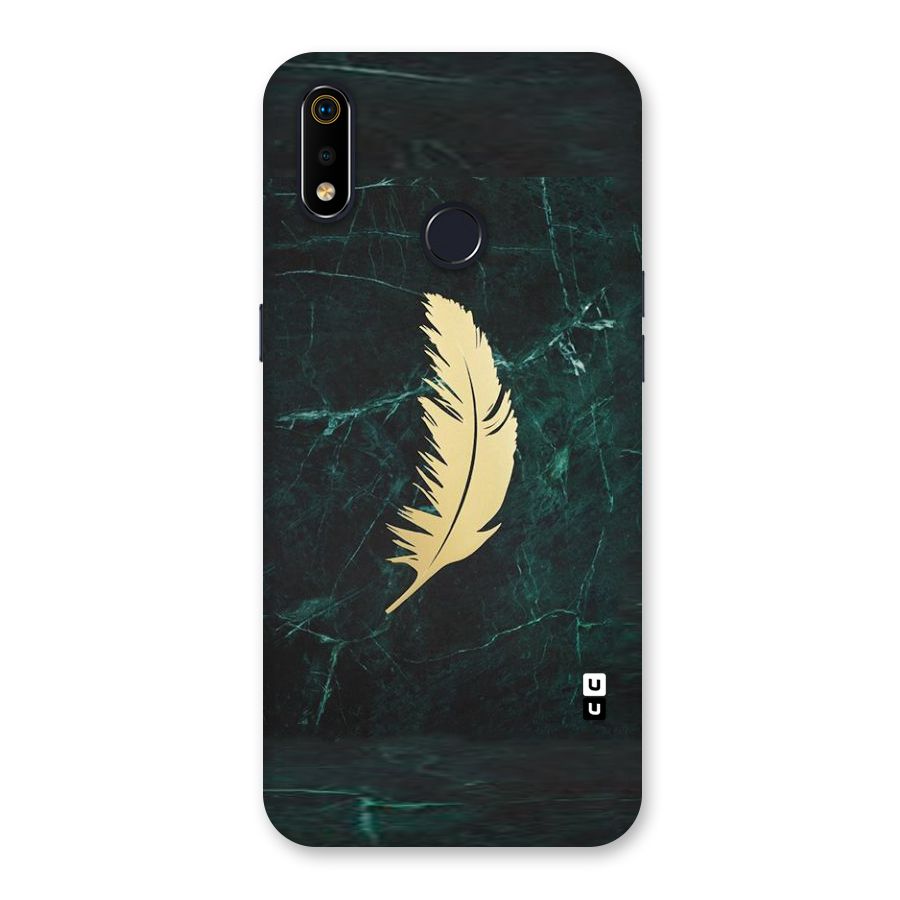 Golden Leaf Back Case for Realme 3i