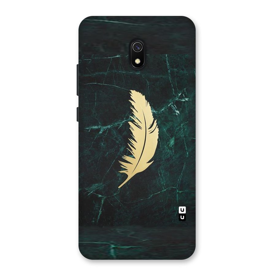 Golden Leaf Back Case for Redmi 8A