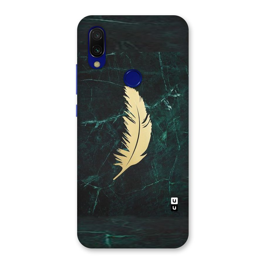 Golden Leaf Back Case for Redmi Y3
