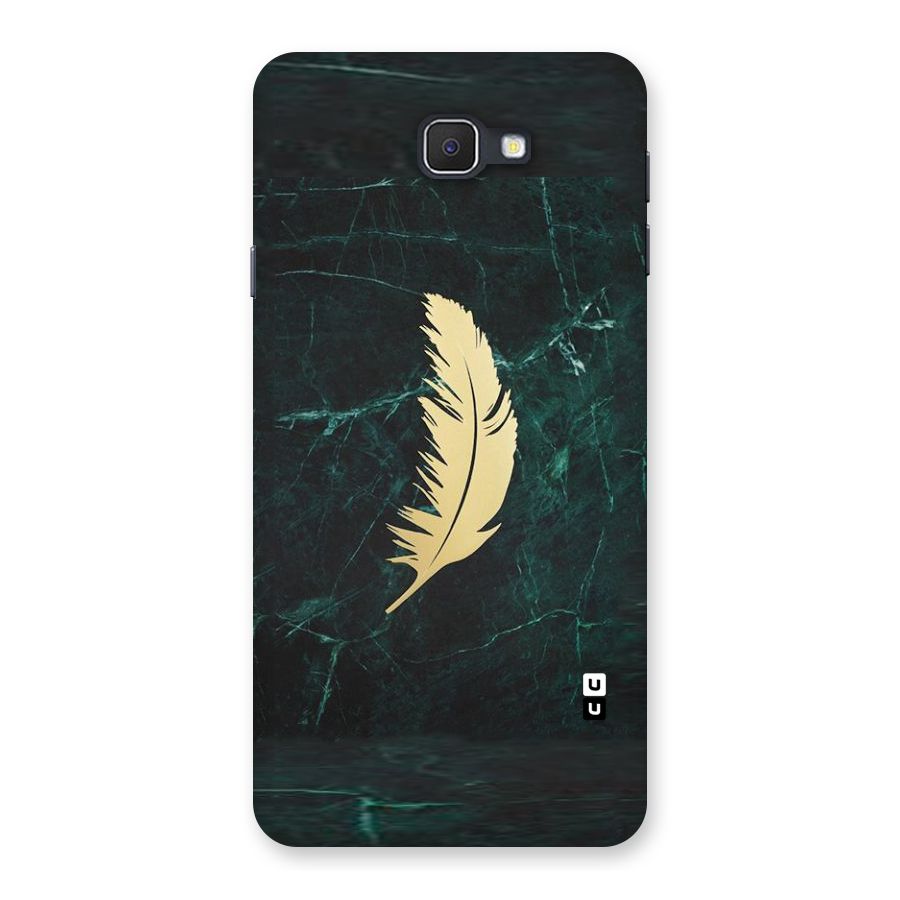 Golden Leaf Back Case for Samsung Galaxy J7 Prime