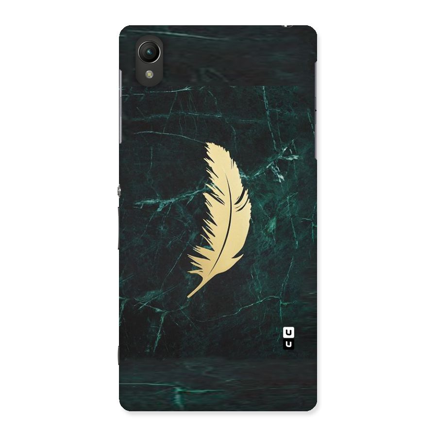 Golden Leaf Back Case for Sony Xperia Z2