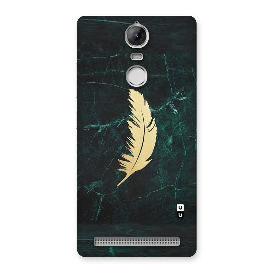 Golden Leaf Back Case for Vibe K5 Note