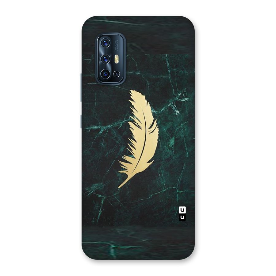 Golden Leaf Back Case for Vivo V17