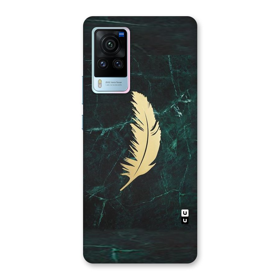 Golden Leaf Back Case for Vivo X60 Pro