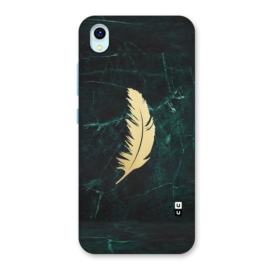 Golden Leaf Back Case for Vivo Y1s