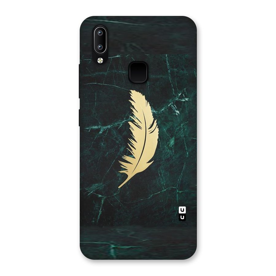 Golden Leaf Back Case for Vivo Y93