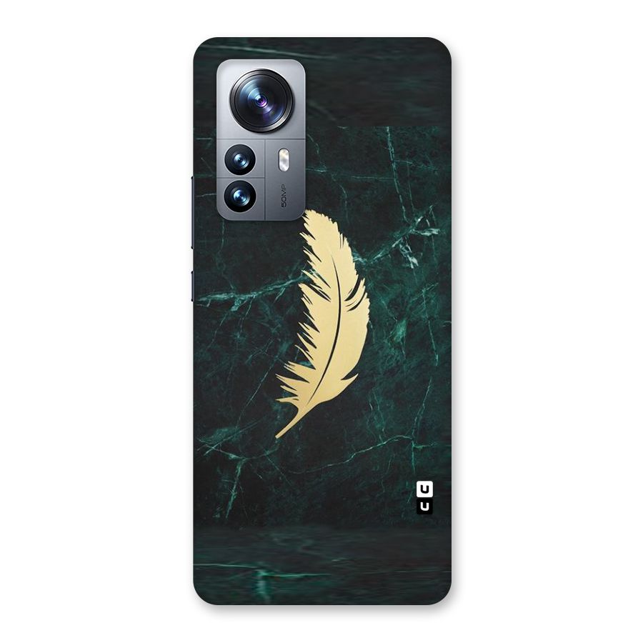 Golden Leaf Back Case for Xiaomi 12 Pro