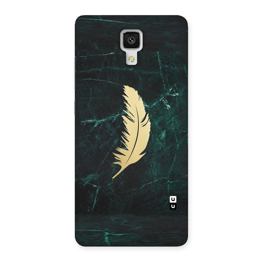 Golden Leaf Back Case for Xiaomi Mi 4