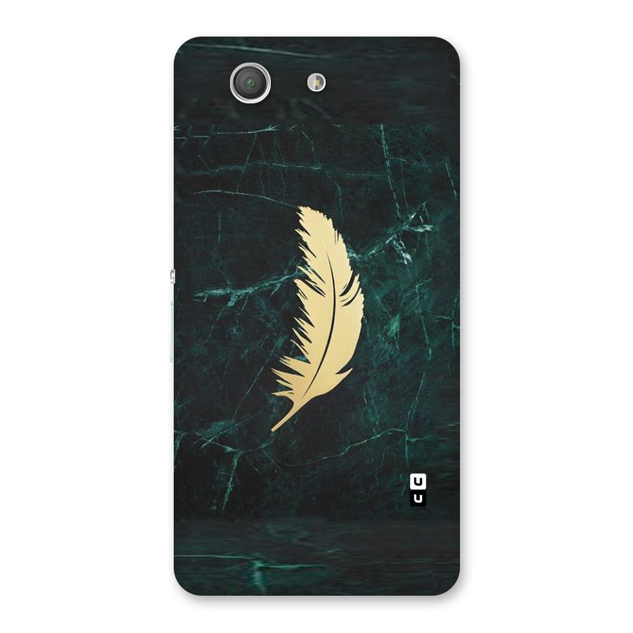 Golden Leaf Back Case for Xperia Z3 Compact