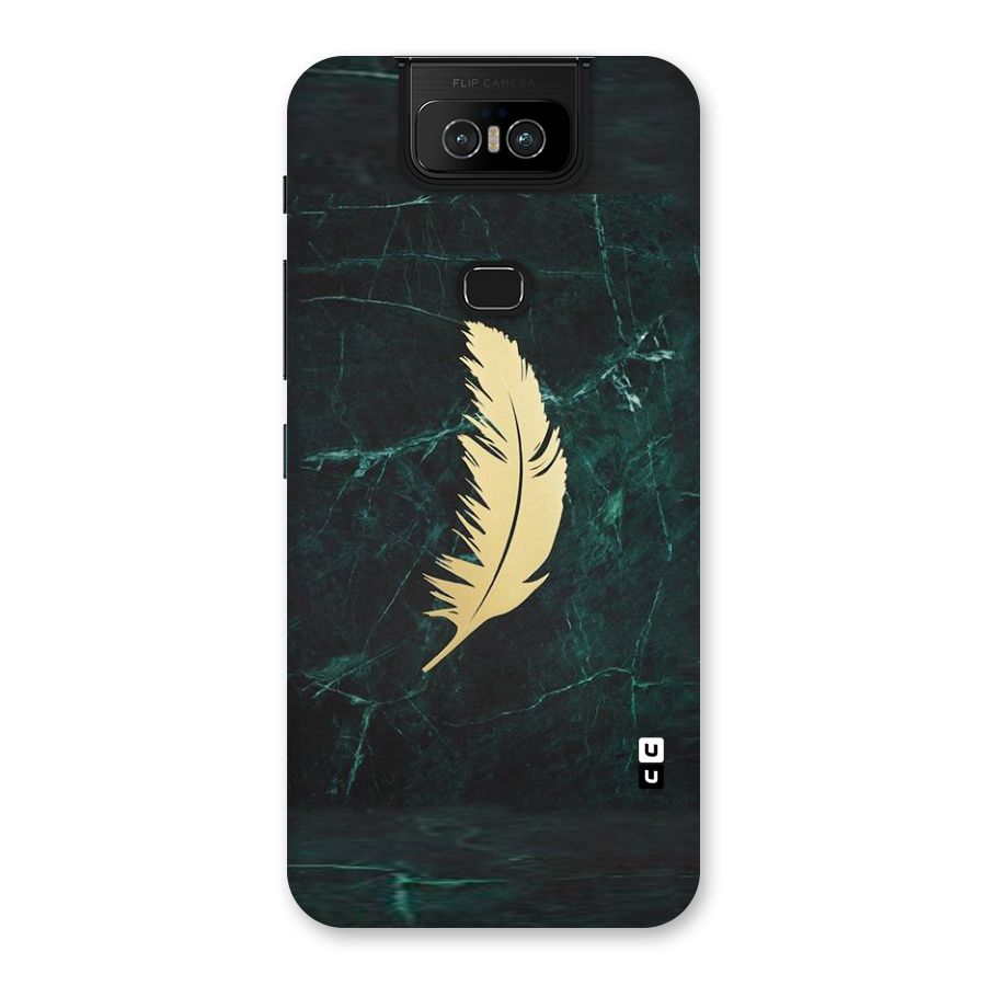 Golden Leaf Back Case for Zenfone 6z