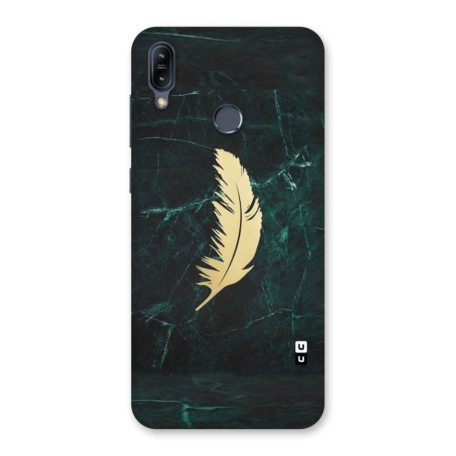 Golden Leaf Back Case for Zenfone Max M2