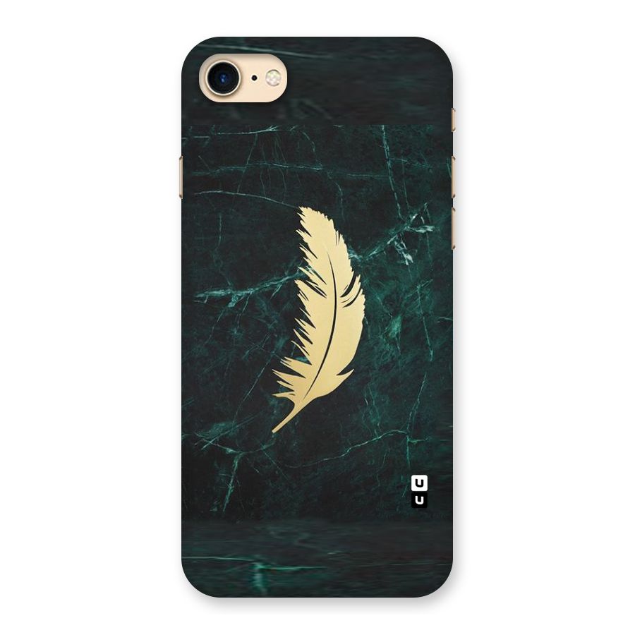Golden Leaf Back Case for iPhone 7