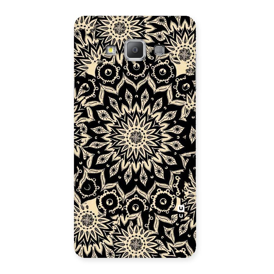 Golden Mandala Back Case for Galaxy A7