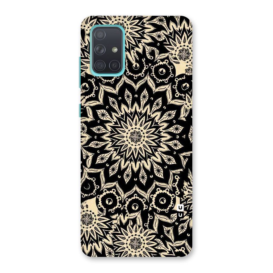 Golden Mandala Back Case for Galaxy A71