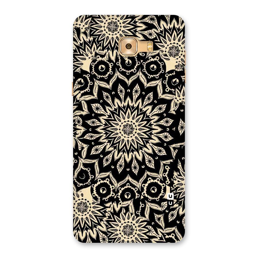 Golden Mandala Back Case for Galaxy C9 Pro