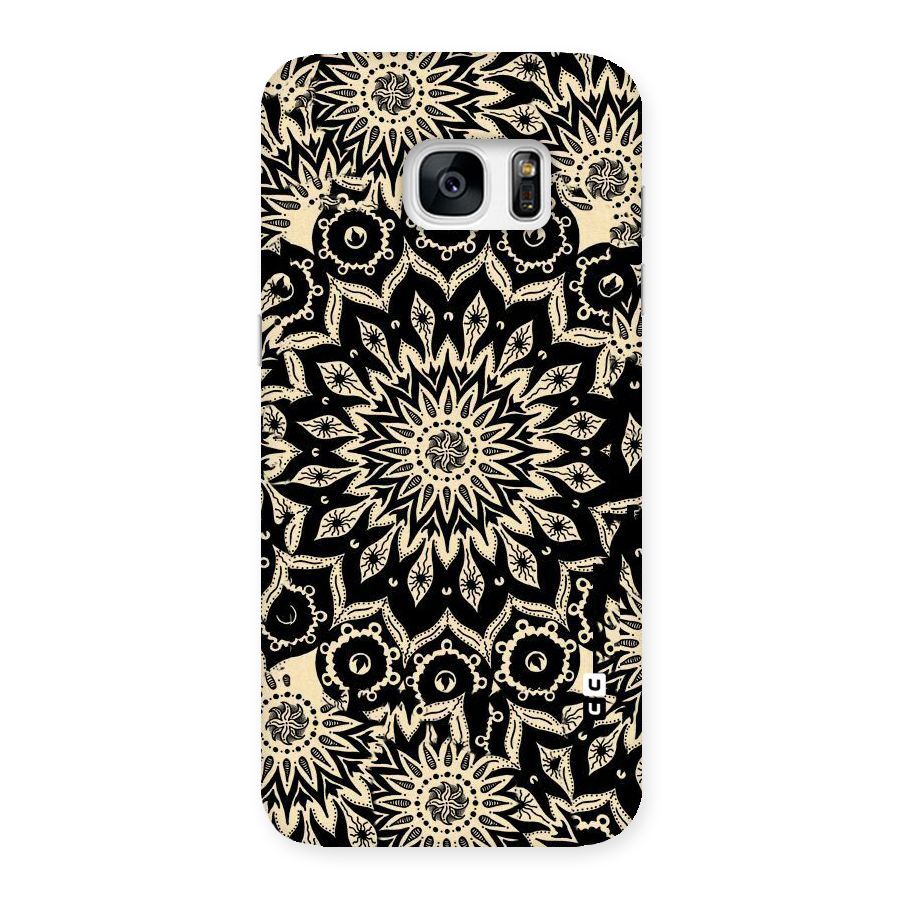 Golden Mandala Back Case for Galaxy S7 Edge
