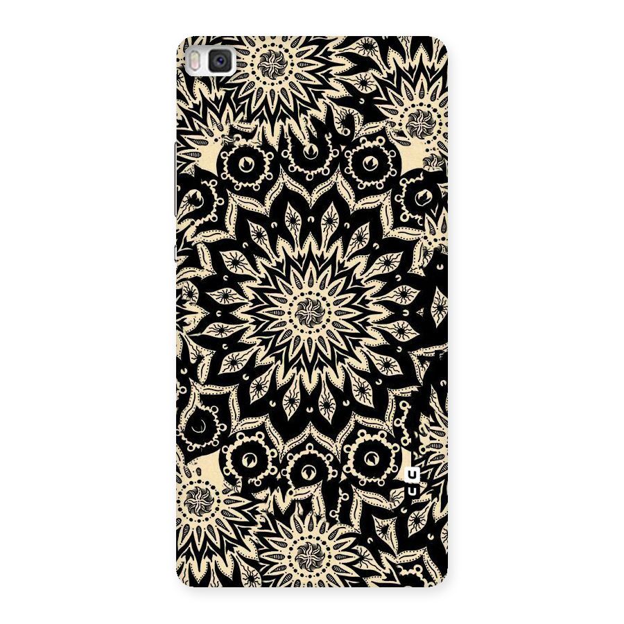 Golden Mandala Back Case for Huawei P8