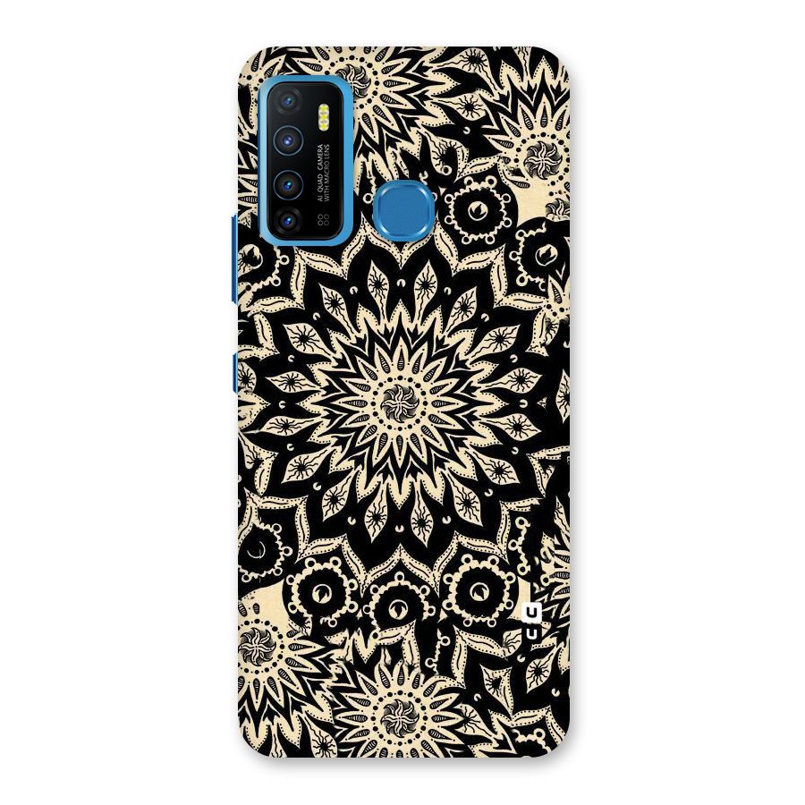 Golden Mandala Back Case for Infinix Hot 9