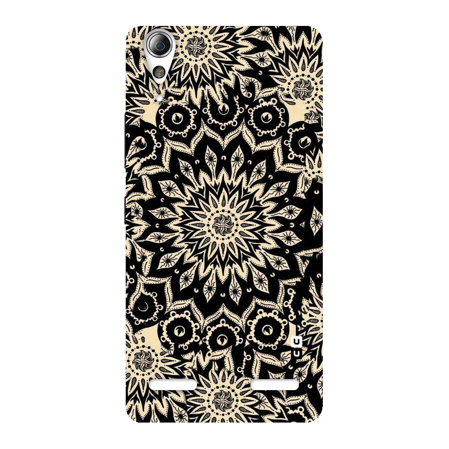 Golden Mandala Back Case for Lenovo A6000 Plus