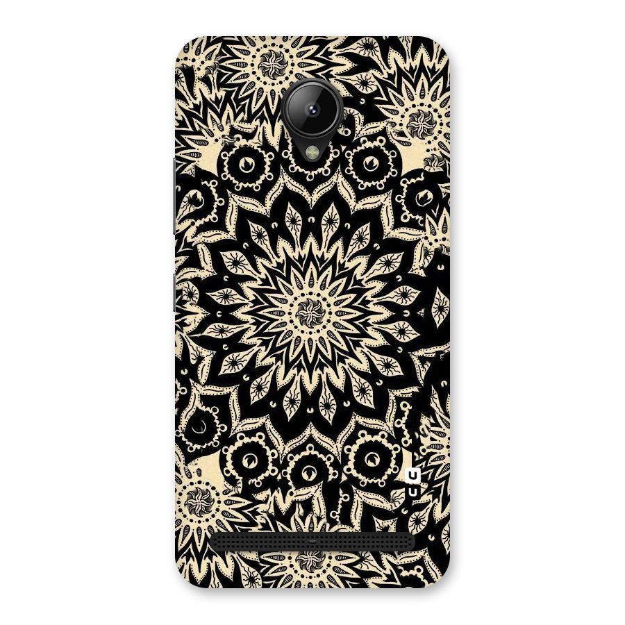 Golden Mandala Back Case for Lenovo C2