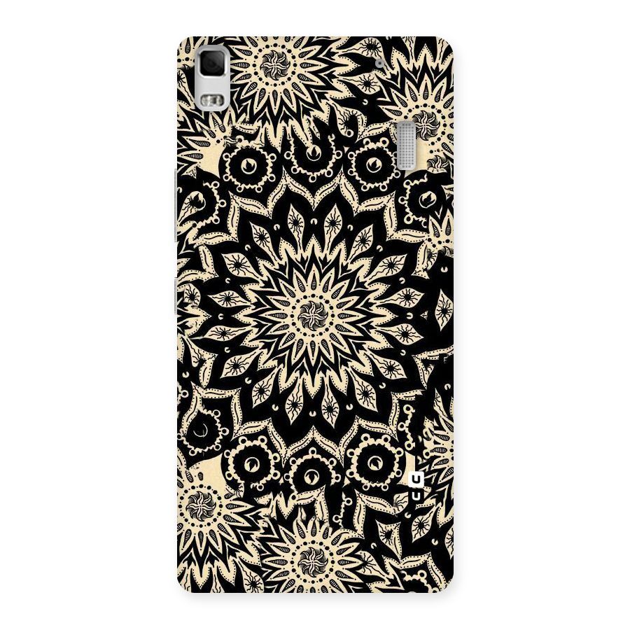 Golden Mandala Back Case for Lenovo K3 Note