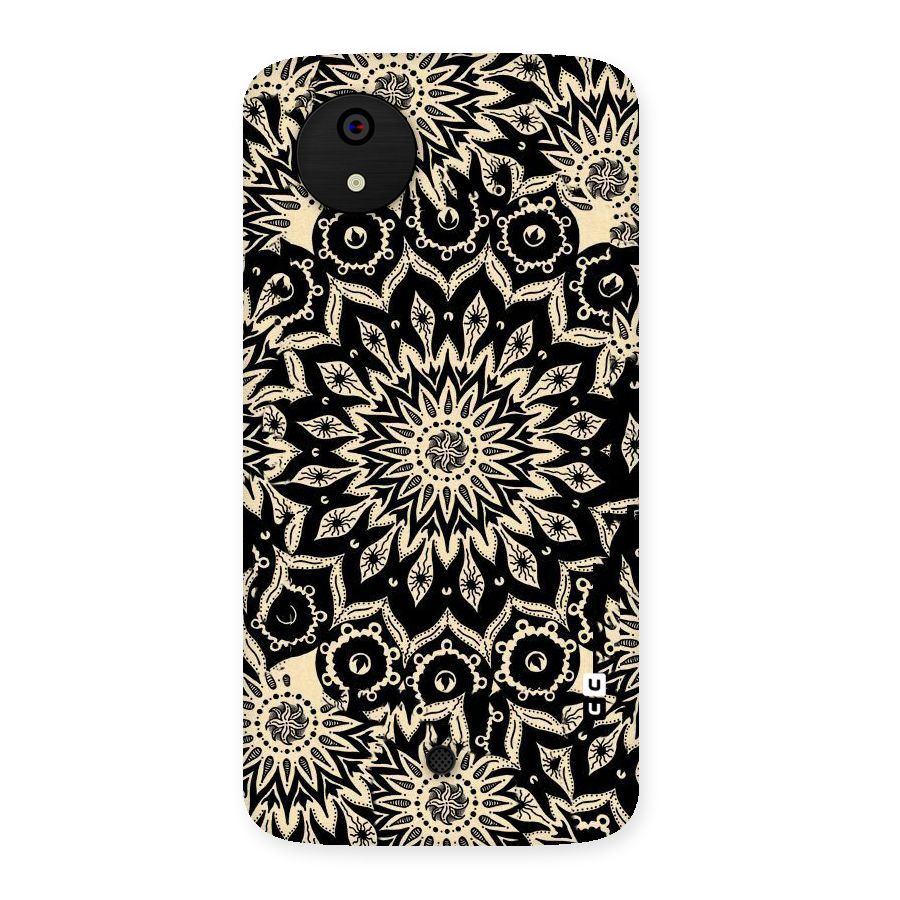 Golden Mandala Back Case for Micromax Canvas A1