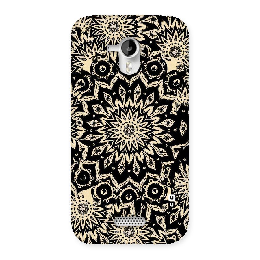 Golden Mandala Back Case for Micromax Canvas HD A116
