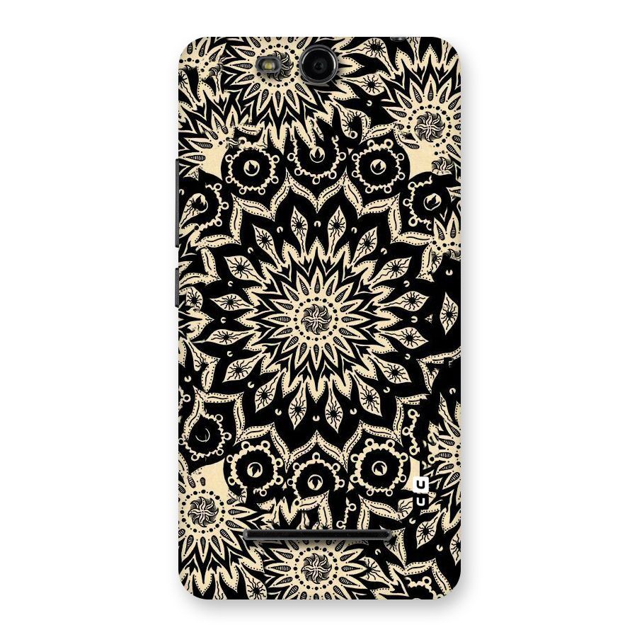 Golden Mandala Back Case for Micromax Canvas Juice 3 Q392