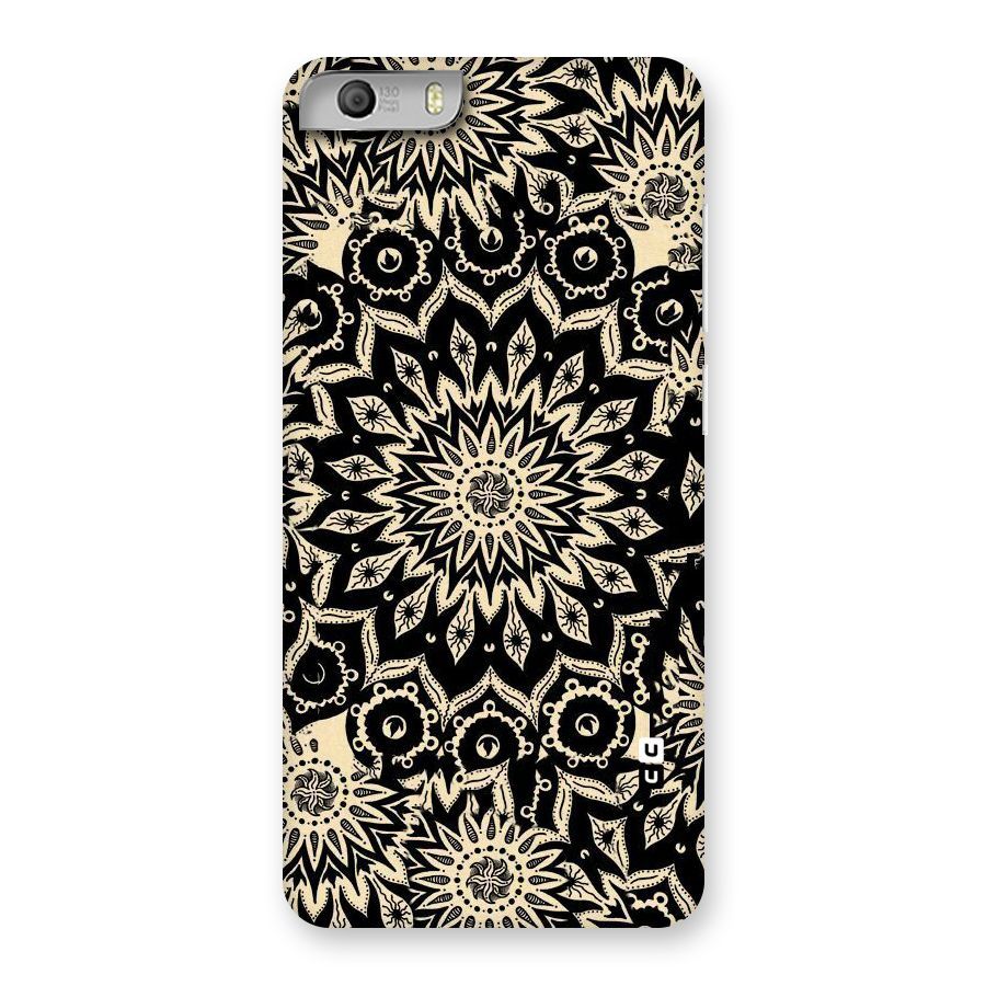 Golden Mandala Back Case for Micromax Canvas Knight 2