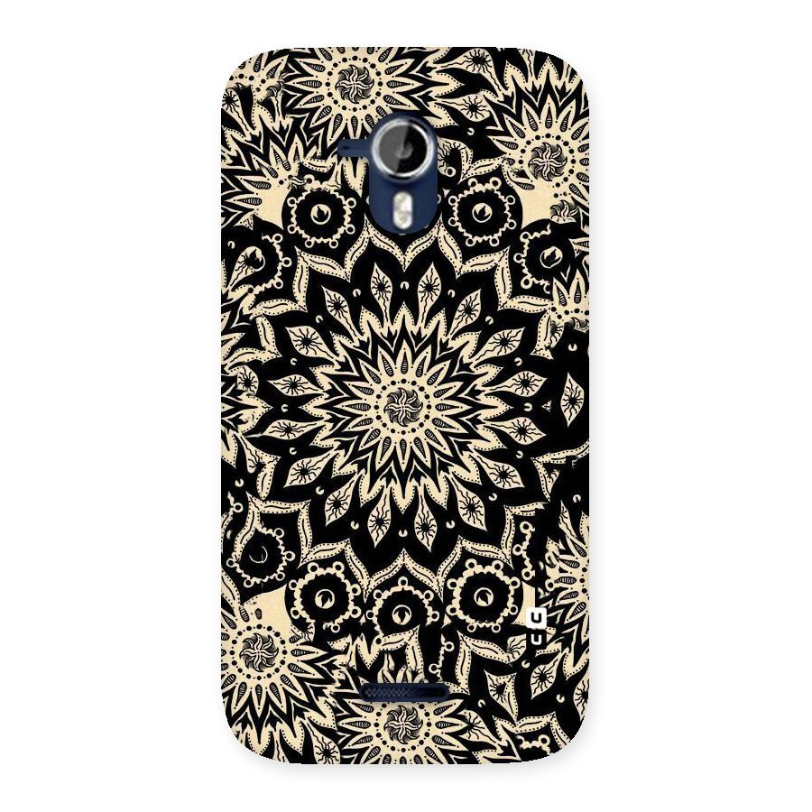 Golden Mandala Back Case for Micromax Canvas Magnus A117