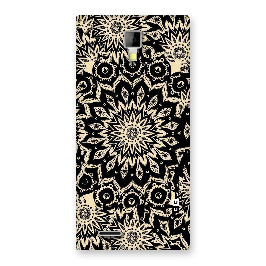 Golden Mandala Back Case for Micromax Canvas Xpress A99