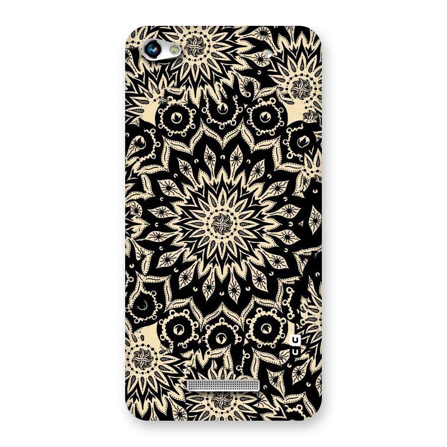 Golden Mandala Back Case for Micromax Hue 2