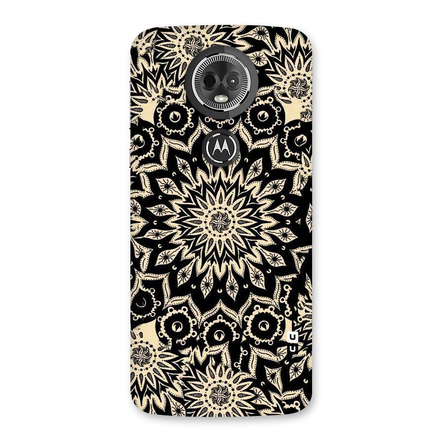 Golden Mandala Back Case for Moto E5 Plus