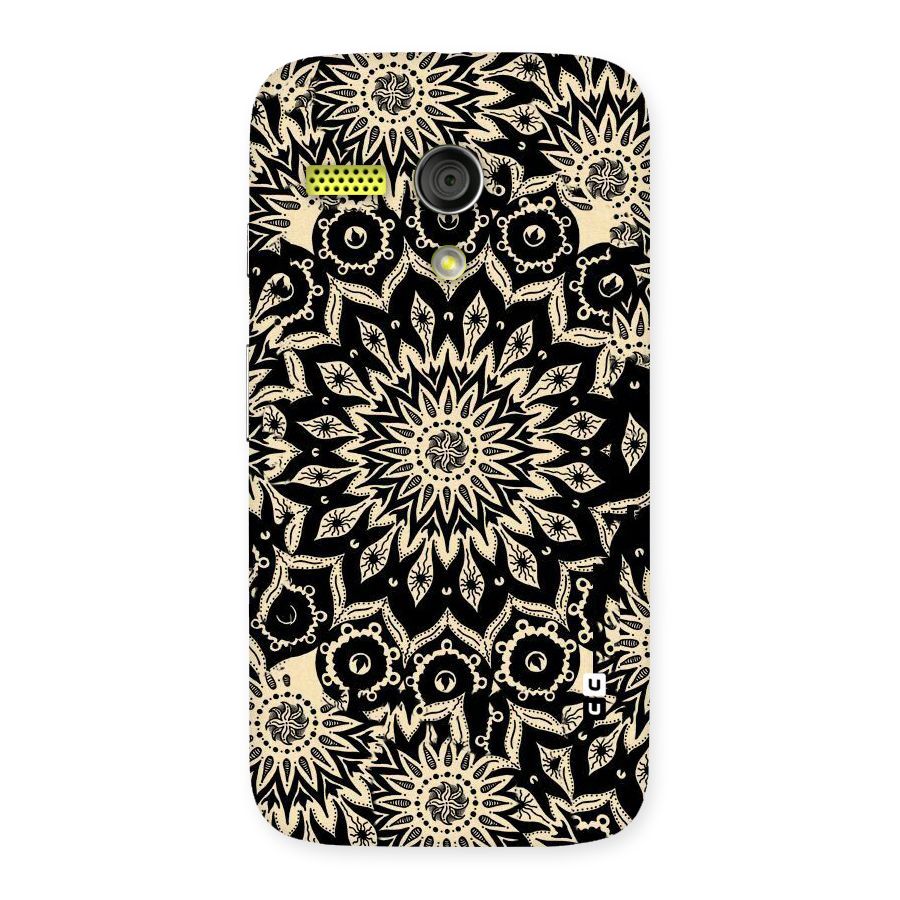 Golden Mandala Back Case for Moto G