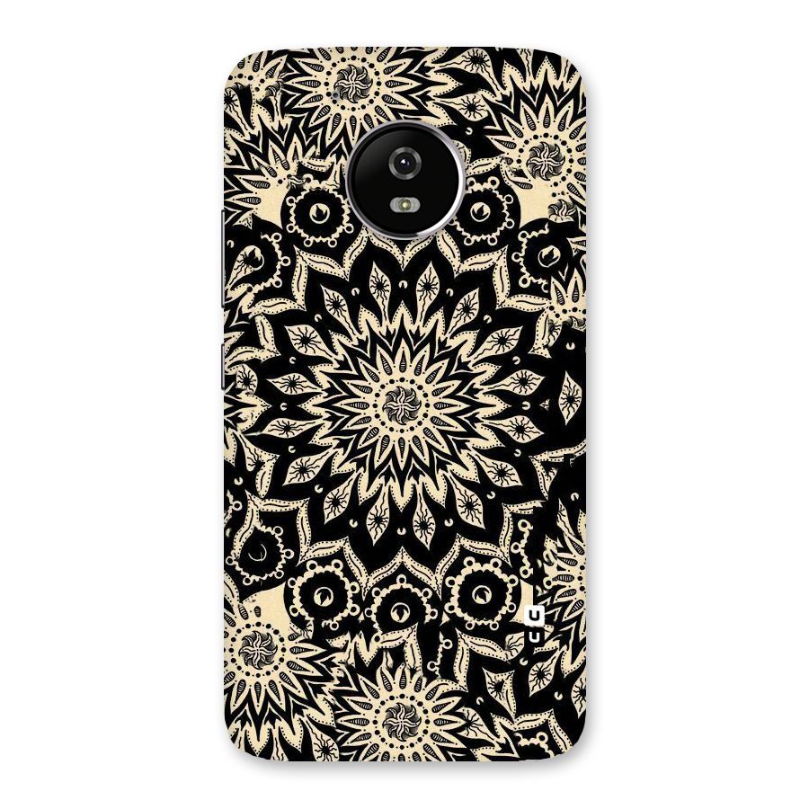 Golden Mandala Back Case for Moto G5