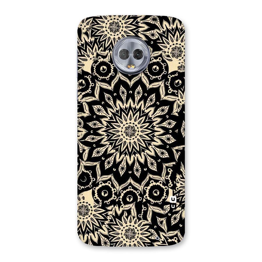 Golden Mandala Back Case for Moto G6 Plus