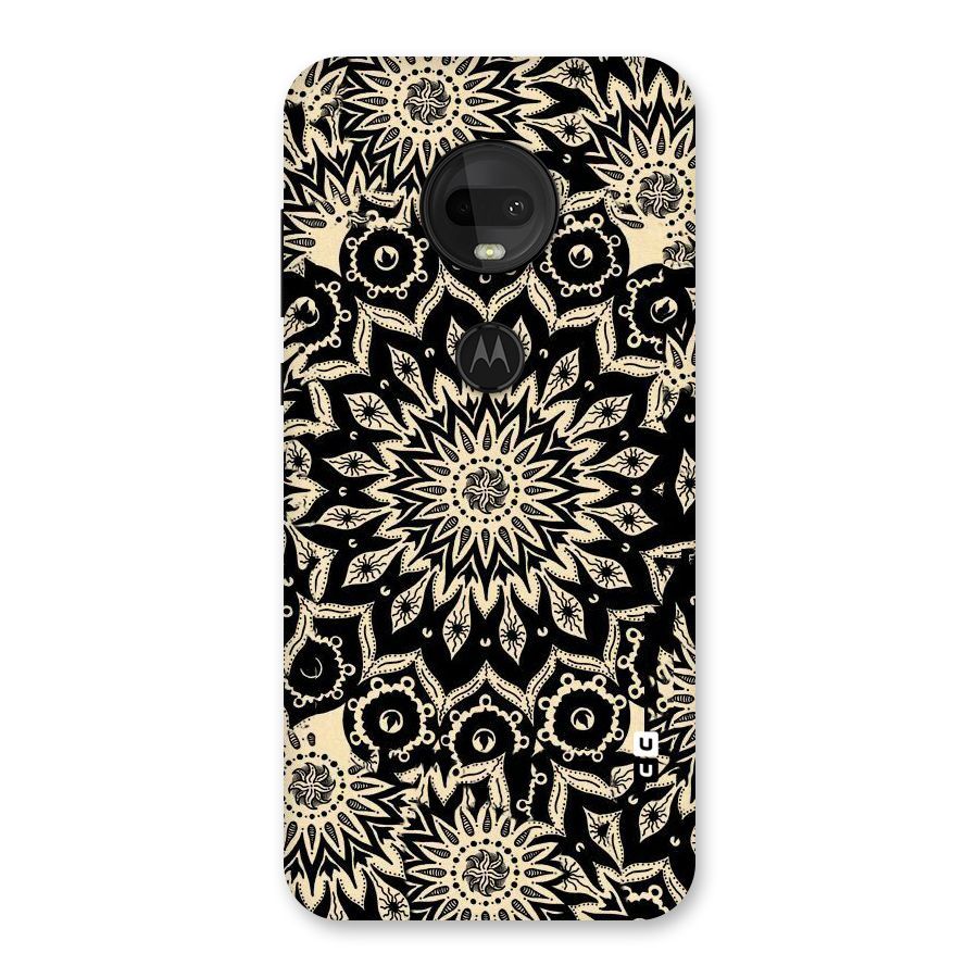 Golden Mandala Back Case for Moto G7