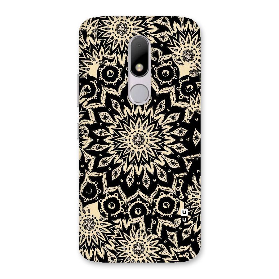 Golden Mandala Back Case for Moto M