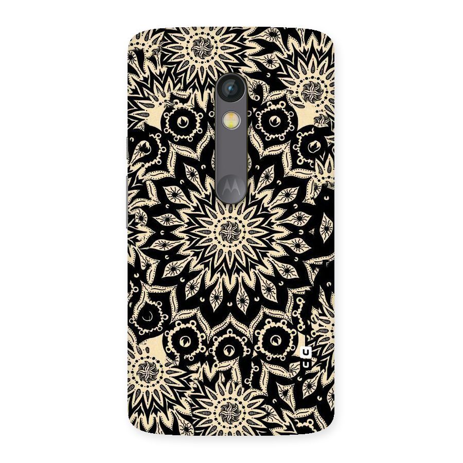 Golden Mandala Back Case for Moto X Play