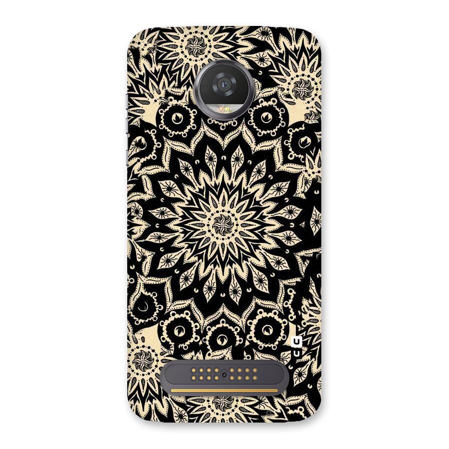 Golden Mandala Back Case for Moto Z2 Play