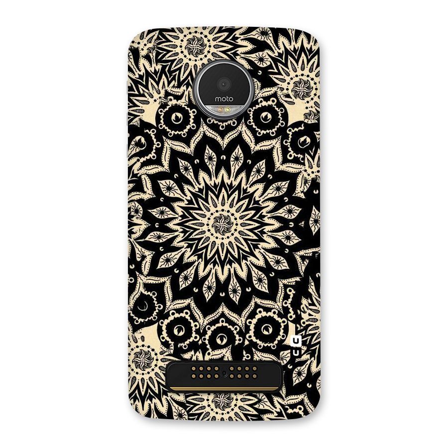 Golden Mandala Back Case for Moto Z Play